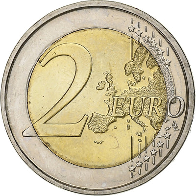 Belgio, 
            
               2 Euro, 
            
               European Monetary Union