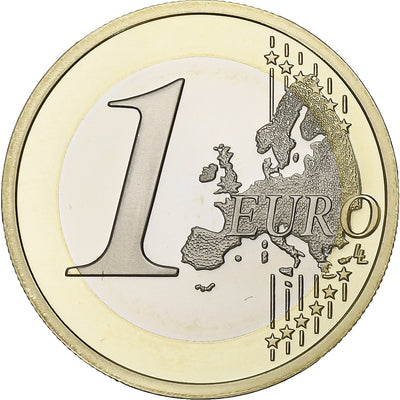 Francia, 
            
               1 Euro, 
            
               2010