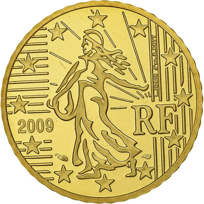 Francia, 
            
               50 Euro Cent, 
            
               2009