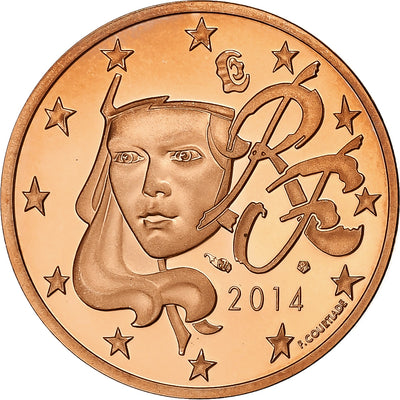 Francia, 
            
               5 Euro Cent, 
            
               2014