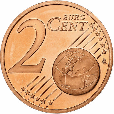 Francia, 
            
               2 Euro Cent, 
            
               2014