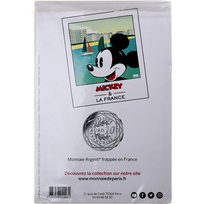 Francia, 
            
               10 Euro, 
            
               Mickey Bon vent