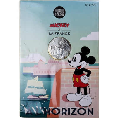 Francia, 
            
               10 Euro, 
            
               Mickey Voile à l'horizon