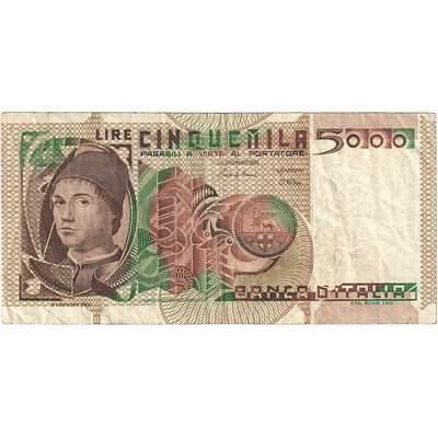 Banconote, 
            
               Italia, 
            
               5000 Lire