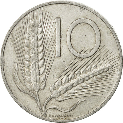 Italia, 
            
               10 Lire, 
            
               1969