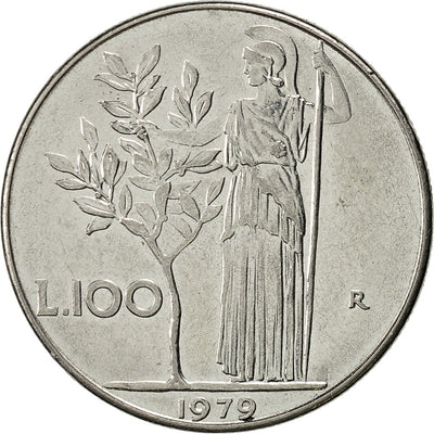 Italia, 
            
               100 Lire, 
            
               1979