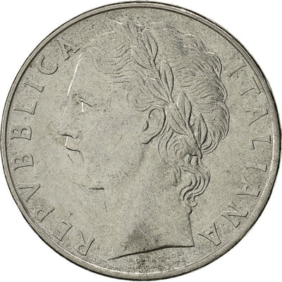 Italia, 
            
               100 Lire, 
            
               1958