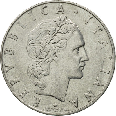 Italia, 
            
               50 Lire, 
            
               1955