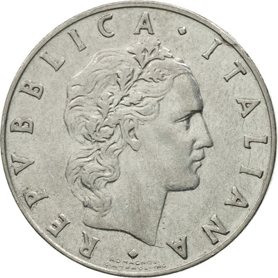 Italia, 
            
               50 Lire, 
            
               1956