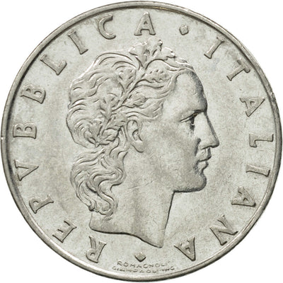 Italia, 
            
               50 Lire, 
            
               1975