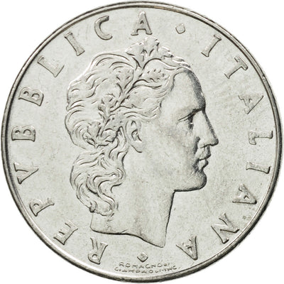 Italia, 
            
               50 Lire, 
            
               1977