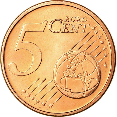 Portogallo, 
            
               5 Euro Cent, 
            
               2008