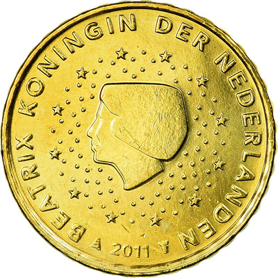 Paesi Bassi, 
            
               10 Euro Cent, 
            
               2011