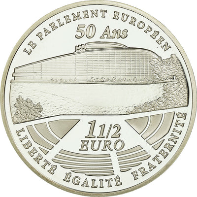 Francia, 
            
               1-1/2 Euro, 
            
               2008