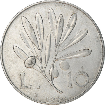 Moneta, 
            
               Italia, 
            
               10 Lire