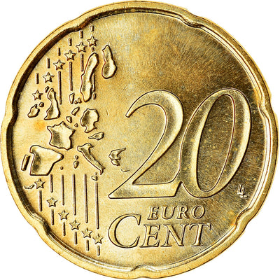 GERMANIA - REPUBBLICA FEDERALE, 
            
               20 Euro Cent, 
            
               2003