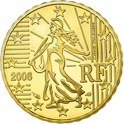 Francia, 
            
               10 Euro Cent, 
            
               2006