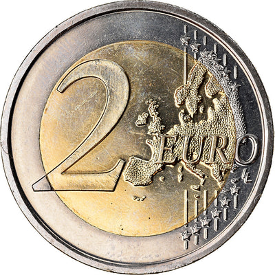 Slovenia, 
            
               2 Euro, 
            
               10 ans de l'Euro