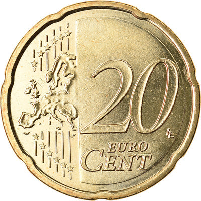 Spagna, 
            
               20 Euro Cent, 
            
               2012