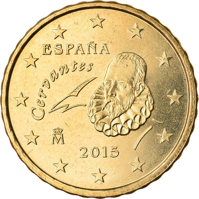 Spagna, 
            
               10 Euro Cent, 
            
               2015