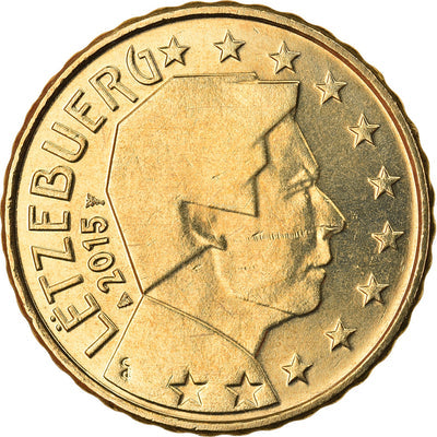 Lussemburgo, 
            
               10 Euro Cent, 
            
               2015