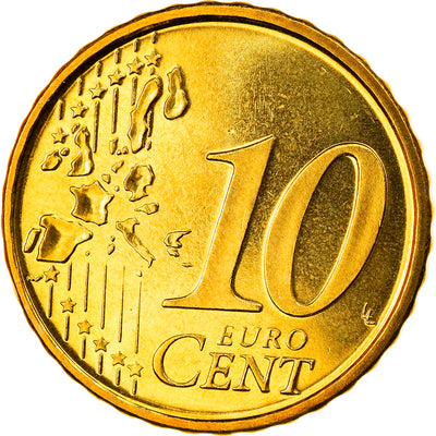 Spagna, 
            
               10 Euro Cent, 
            
               2001