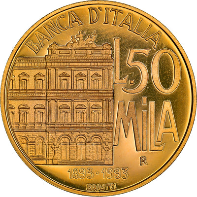 Moneta, 
            
               Italia, 
            
               50000 Lire