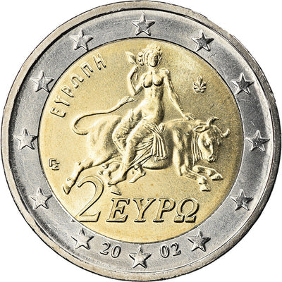 Grecia, 
            
               2 Euro, 
            
               2002