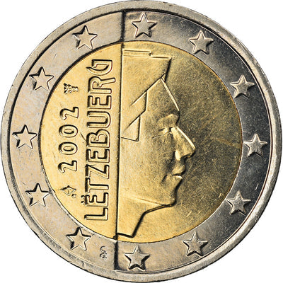 Lussemburgo, 
            
               2 Euro, 
            
               2002