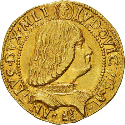 Duchy of Milan, 
            
               Ludovico Maria Sforza, 
            
               Double Ducat